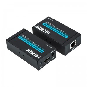 Przedłużacz HDMI V2.0 60m Obsługa pojedynczego kabla cat5e \/ 6 Ultra HD 4Kx2K @ 60Hz HDCP2.2
