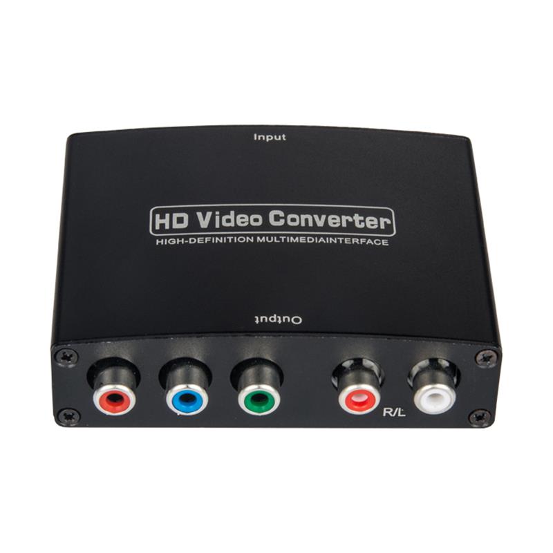 Konwerter audio HDMI na YPbPr + R \/ L 1080P
