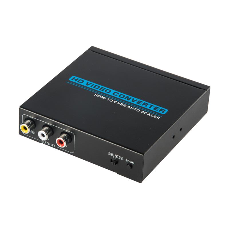 Wysokiej jakości konwerter HDMI na AV \/ CVBS Auto Scaler 1080P