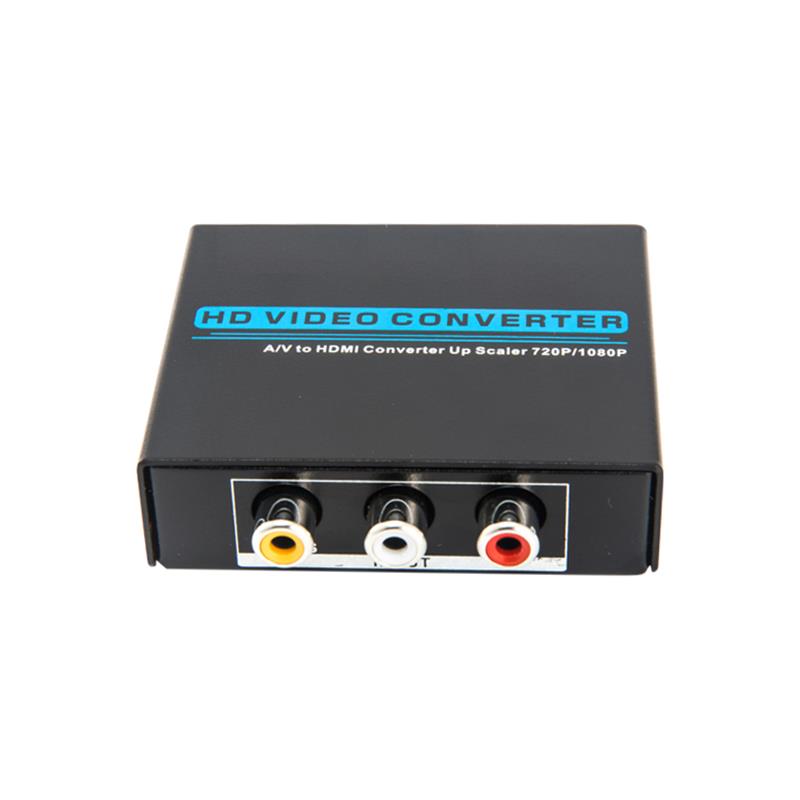 Konwerter AV \/ CVBS DO HDMI + AUDIO (Up Scaler 720P \/ 1080P)