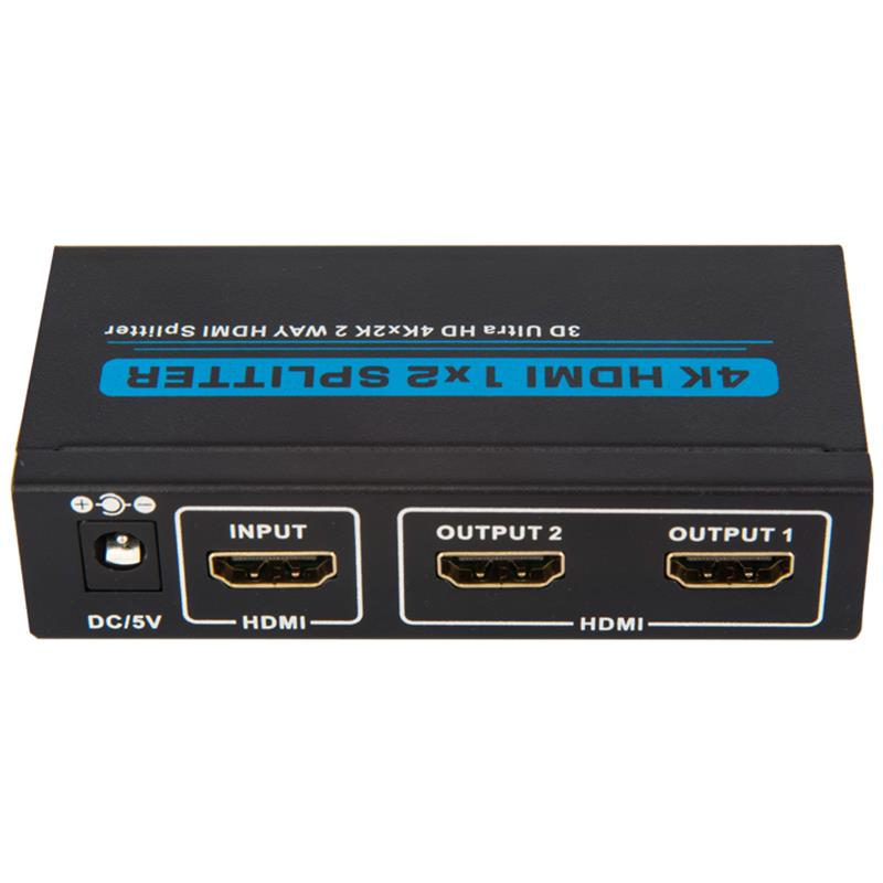 V1.4 2 porty Rozdzielacz HDMI 1x2 3D Ultra HD 4Kx2K \/ 30Hz