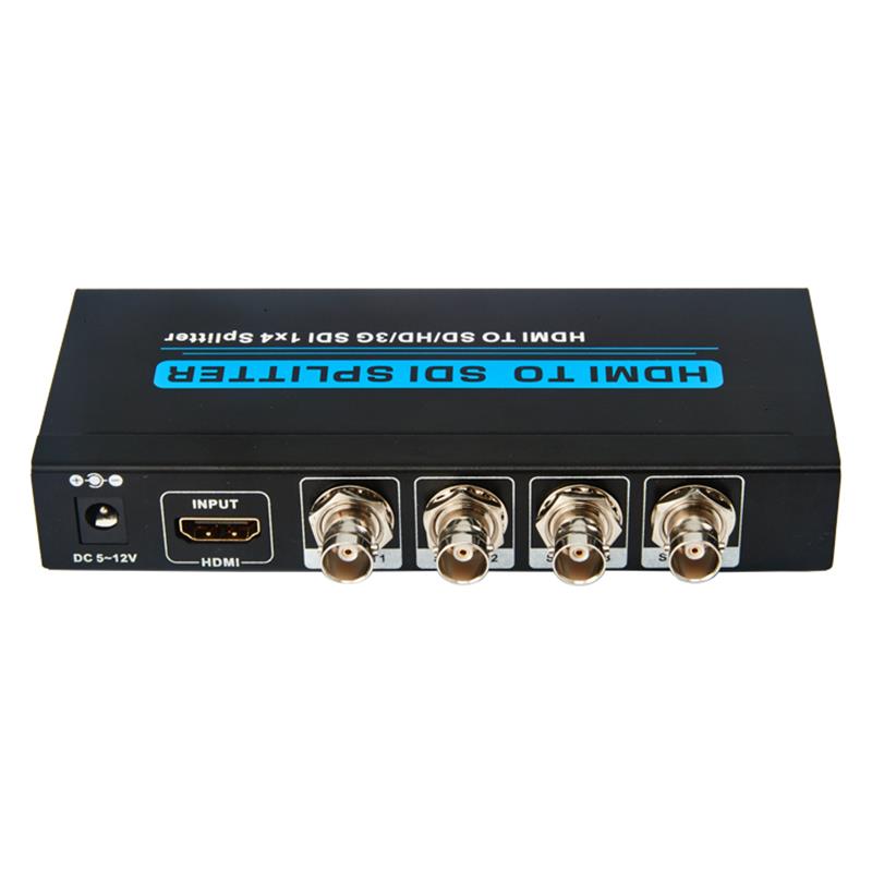 HDMI DO SD \/ HD \/ 3G SDI 1x4 SPLITTER Obsługa 1080P