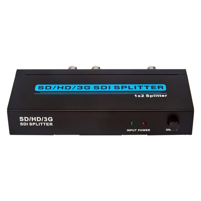 SD \/ HD \/ 3G SDI 1x2 SPLITTER Obsługa 1080P