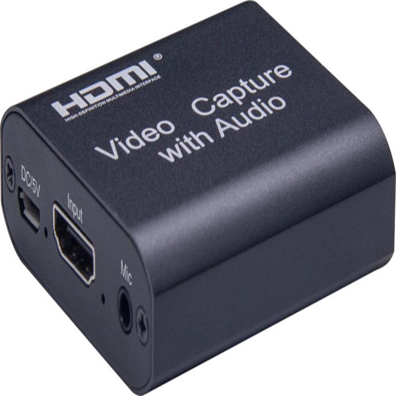 V1.4 przechwytywanie wideo HDMI z pętlą HDMI, audio 3,5 mm